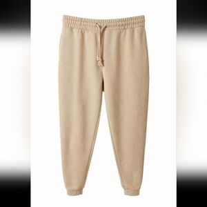 Zara Beige Jogger Sweatpants Size Small